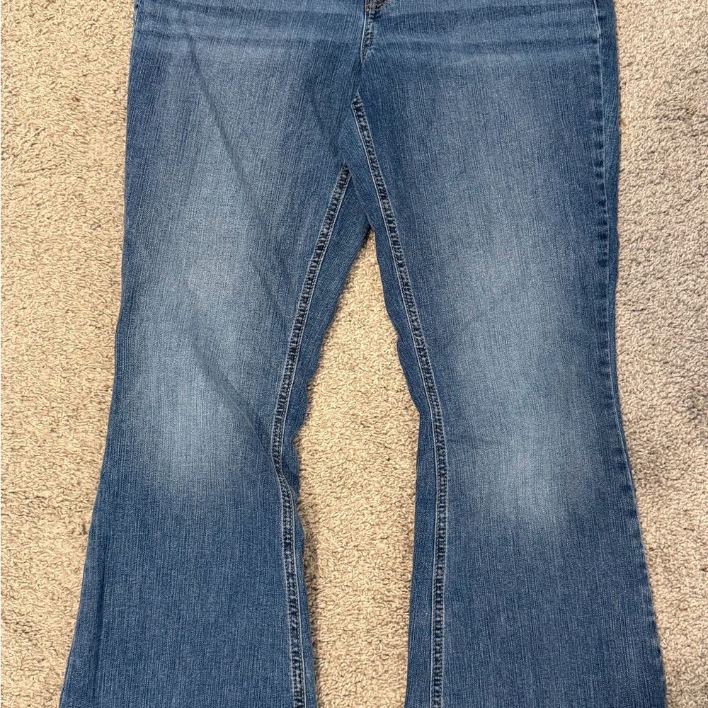 Maurices Classic Blue Wide Leg Jeans
